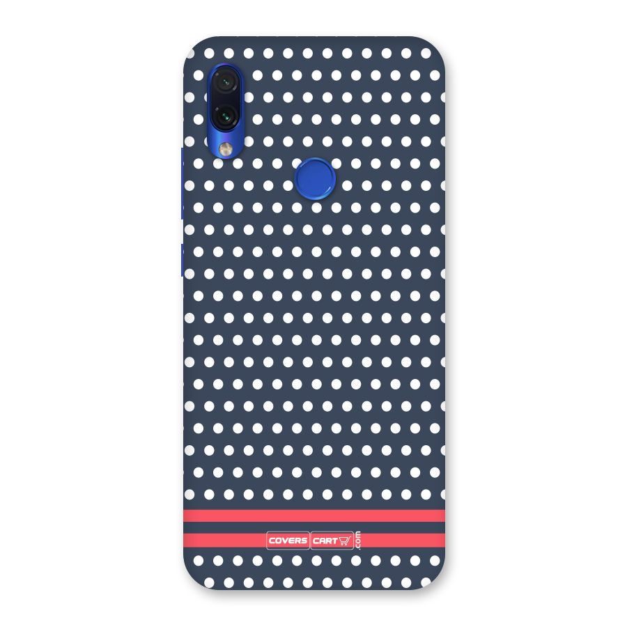 Classic Polka Dots Back Case for Redmi Note 7