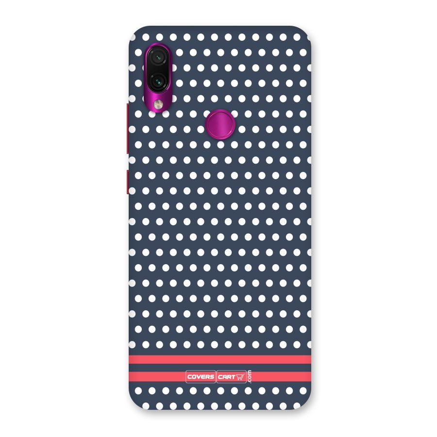 Classic Polka Dots Back Case for Redmi Note 7 Pro