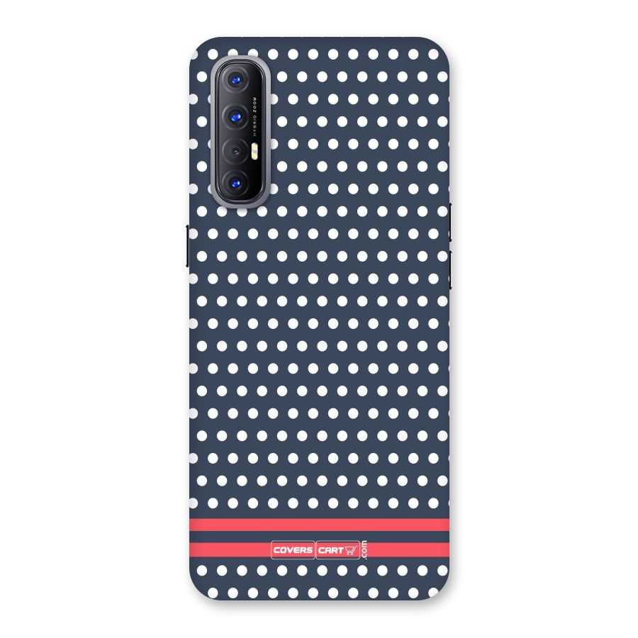 Classic Polka Dots Back Case for Reno3 Pro