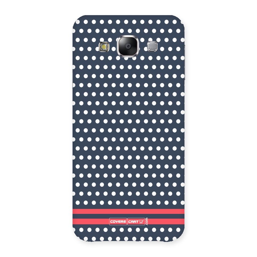 Classic Polka Dots Back Case for Samsung Galaxy E5