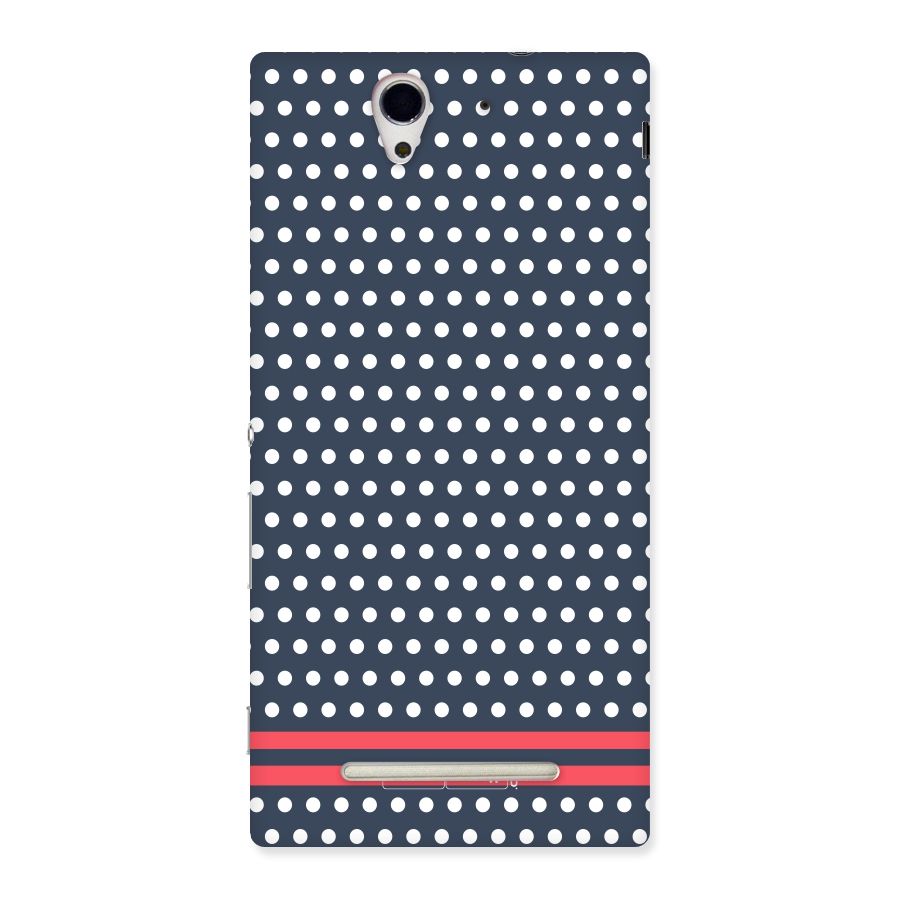 Classic Polka Dots Back Case for Sony Xperia C3