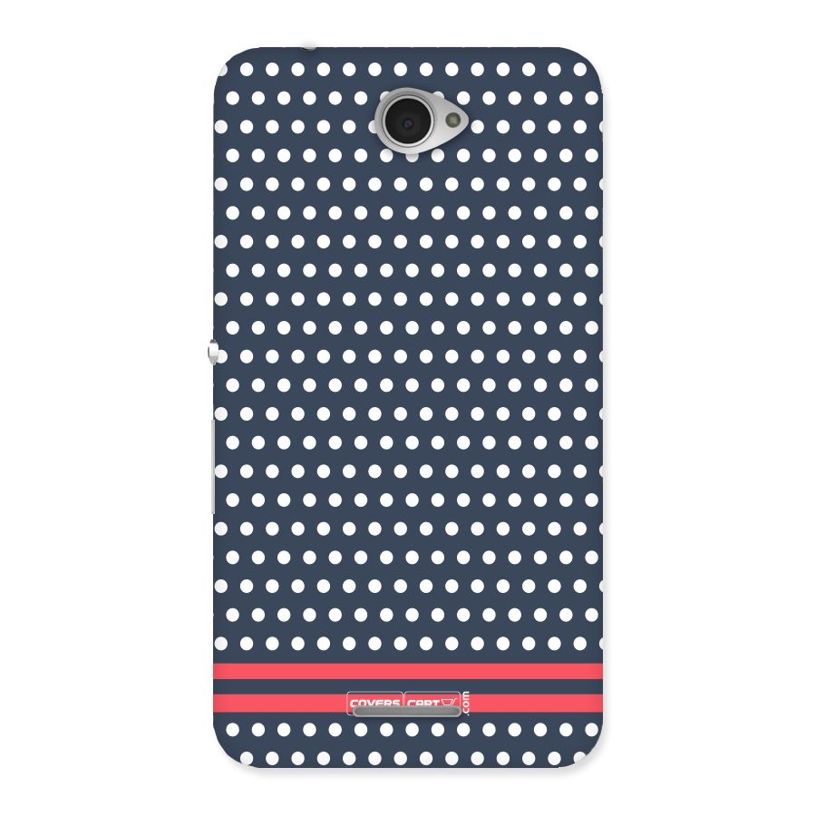 Classic Polka Dots Back Case for Sony Xperia E4