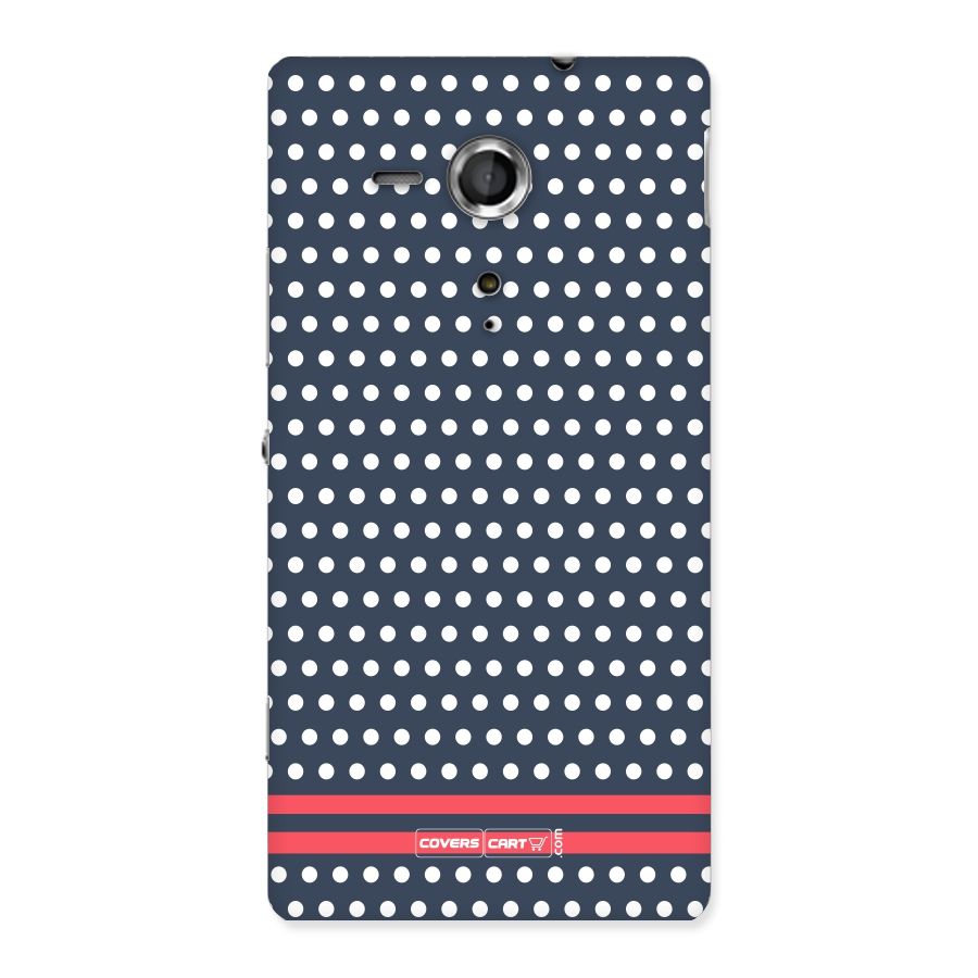 Classic Polka Dots Back Case for Sony Xperia SP