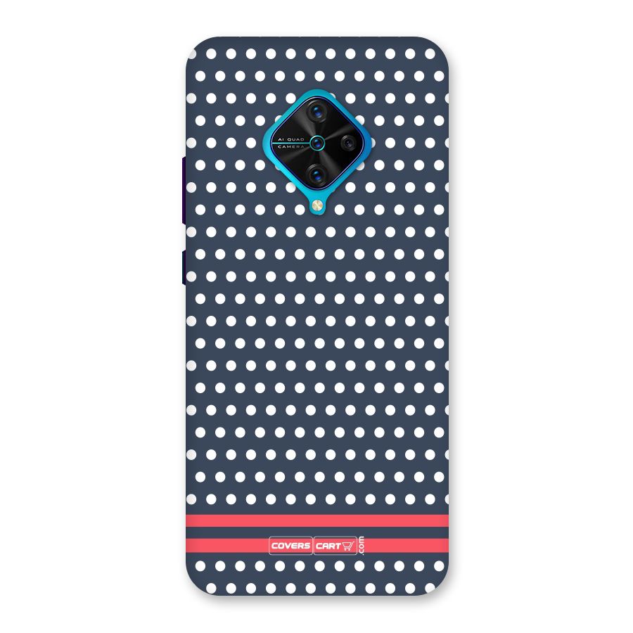 Classic Polka Dots Back Case for Vivo S1 Pro