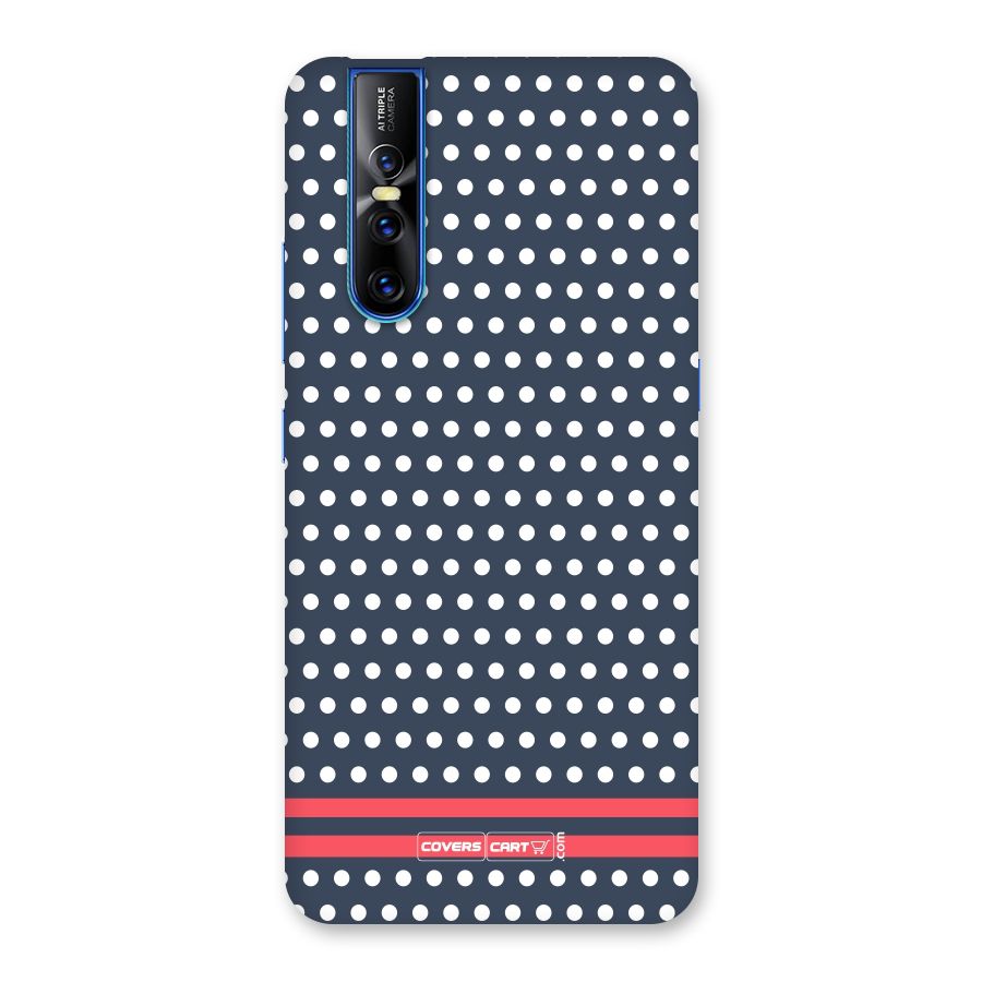 Classic Polka Dots Back Case for Vivo V15 Pro