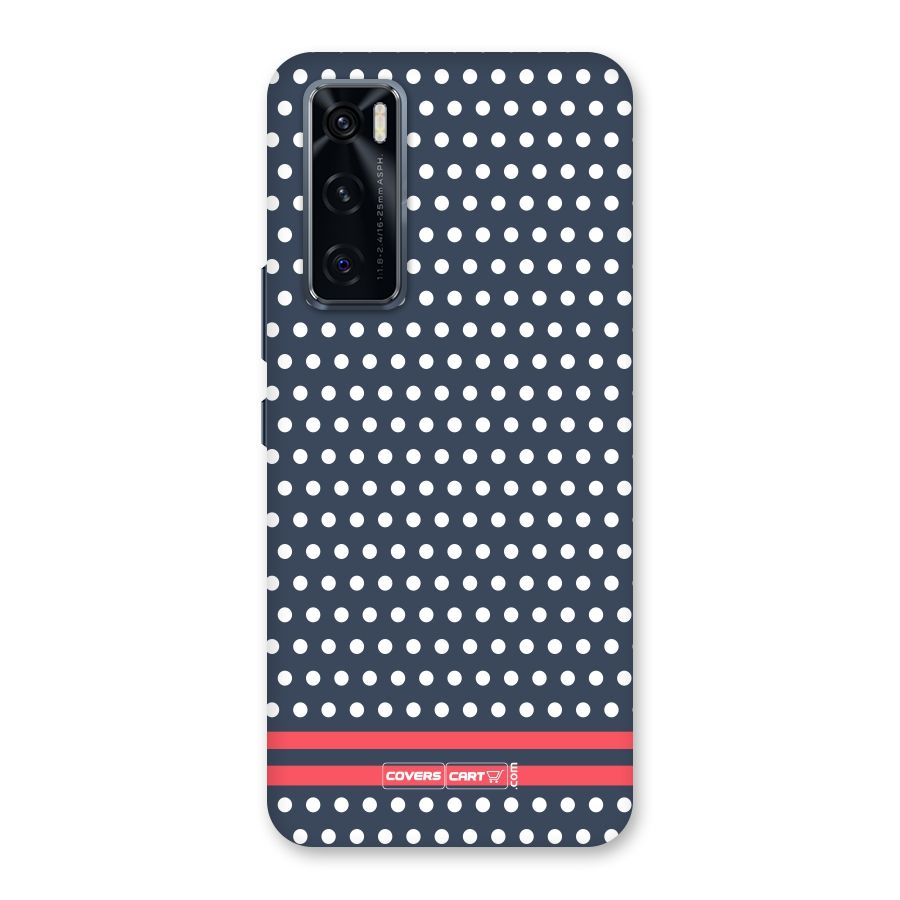 Classic Polka Dots Back Case for Vivo V20 SE