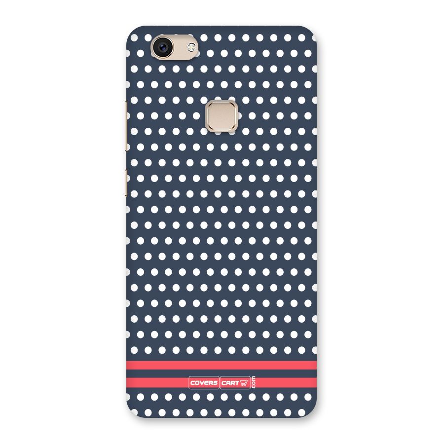 Classic Polka Dots Back Case for Vivo V7