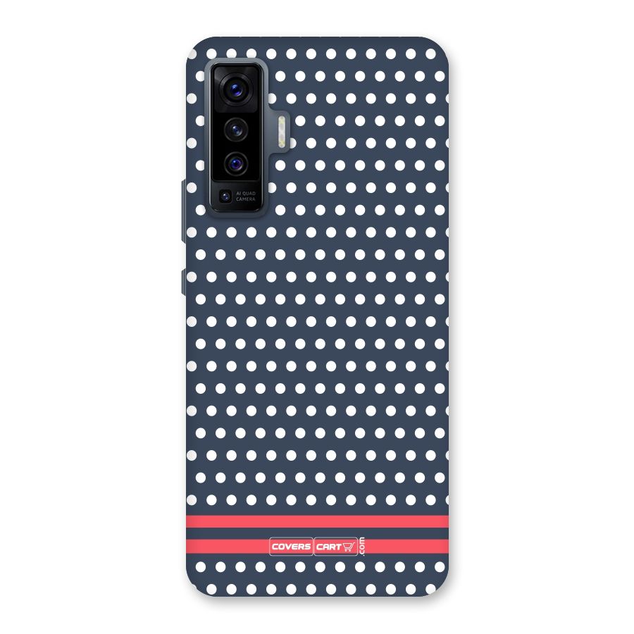 Classic Polka Dots Back Case for Vivo X50