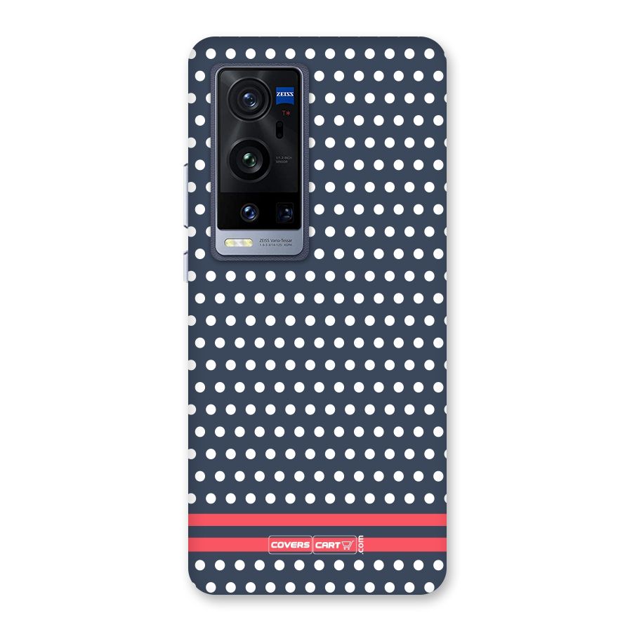 Classic Polka Dots Back Case for Vivo X60 Pro Plus