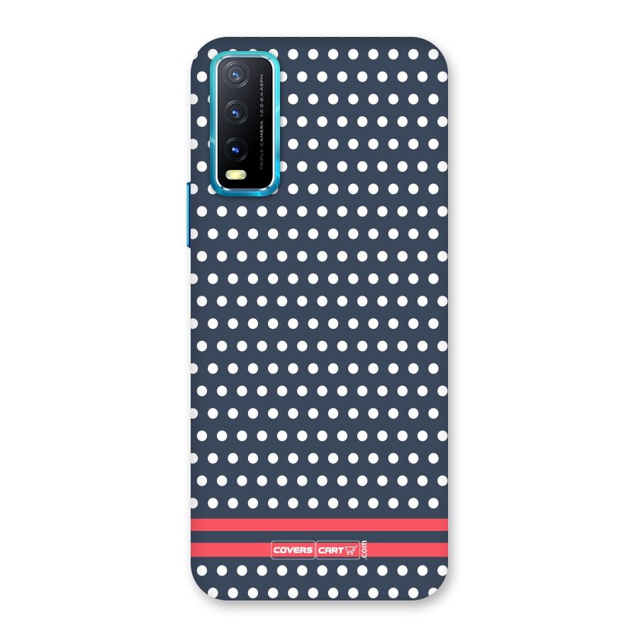 Classic Polka Dots Back Case for Vivo Y20A
