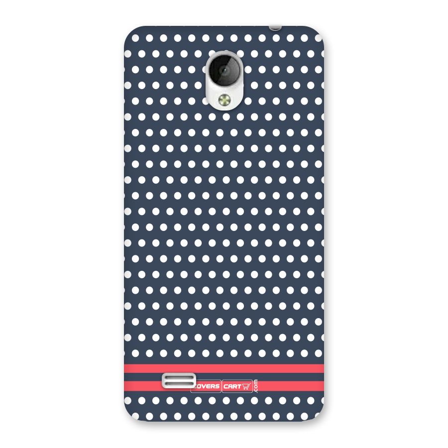 Classic Polka Dots Back Case for Vivo Y21