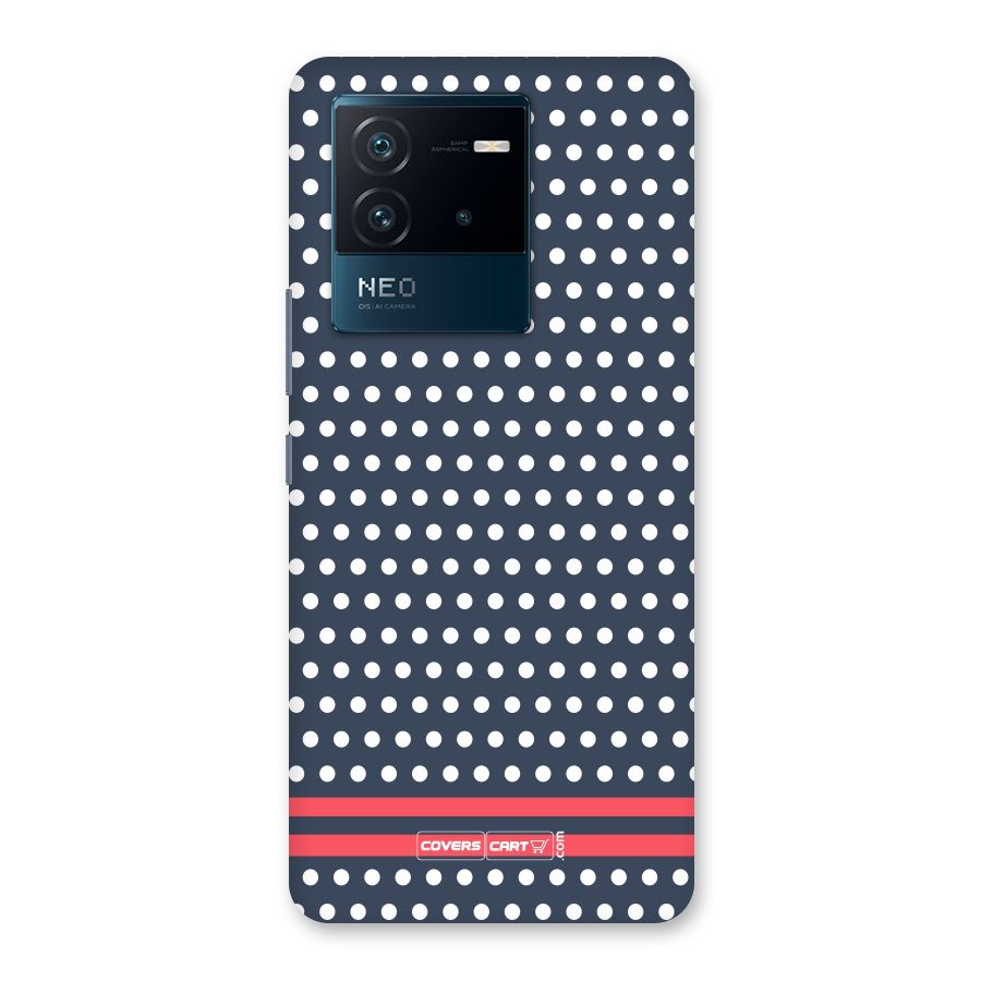 Classic Polka Dots Back Case for Vivo iQOO Neo 6 5G