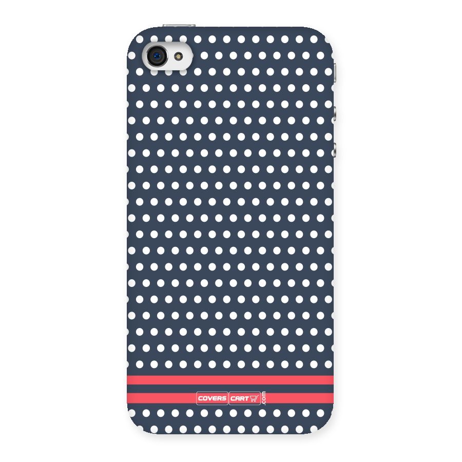 Classic Polka Dots Back Case for iPhone 4 4s
