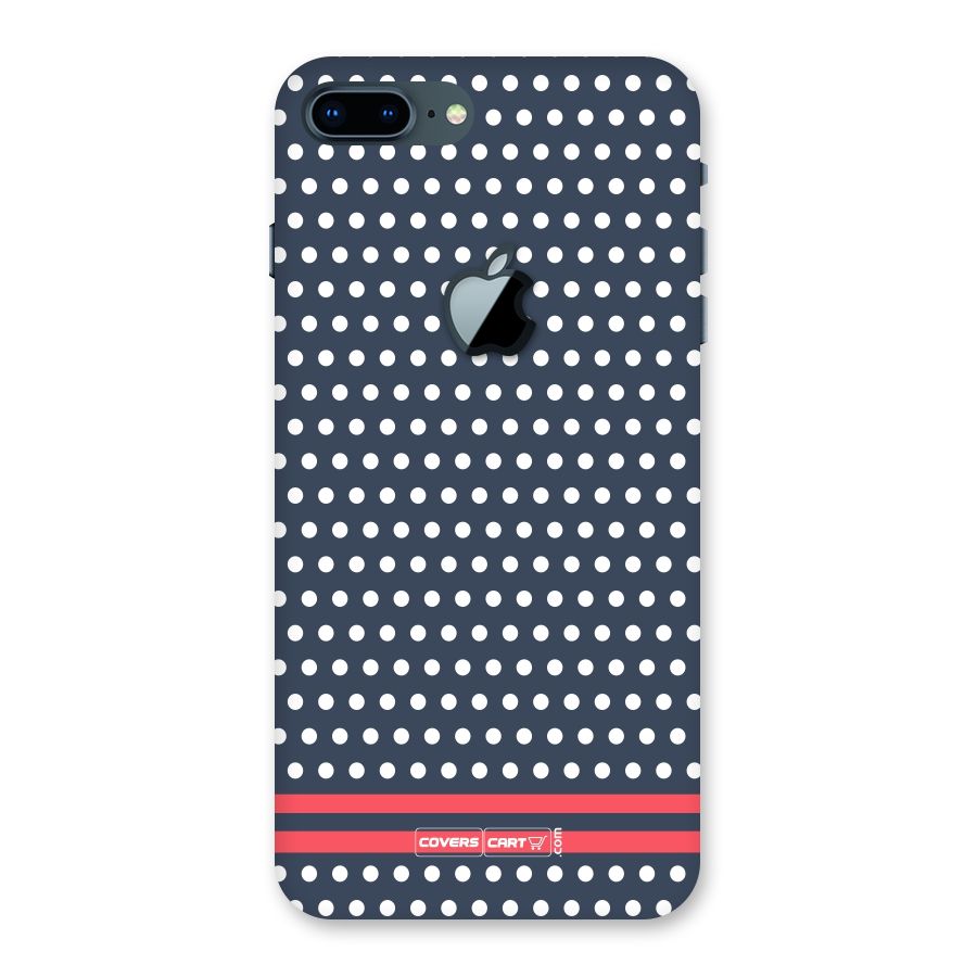 Classic Polka Dots Back Case for iPhone 7 Plus Apple Cut