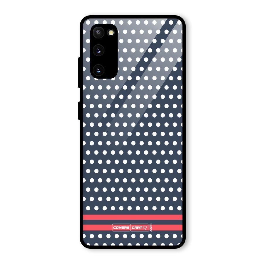 Classic Polka Dots Glass Back Case for Galaxy S20 FE 5G