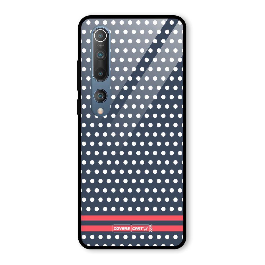 Classic Polka Dots Glass Back Case for Mi 10