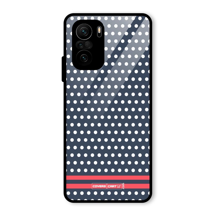 Classic Polka Dots Glass Back Case for Mi 11X Pro