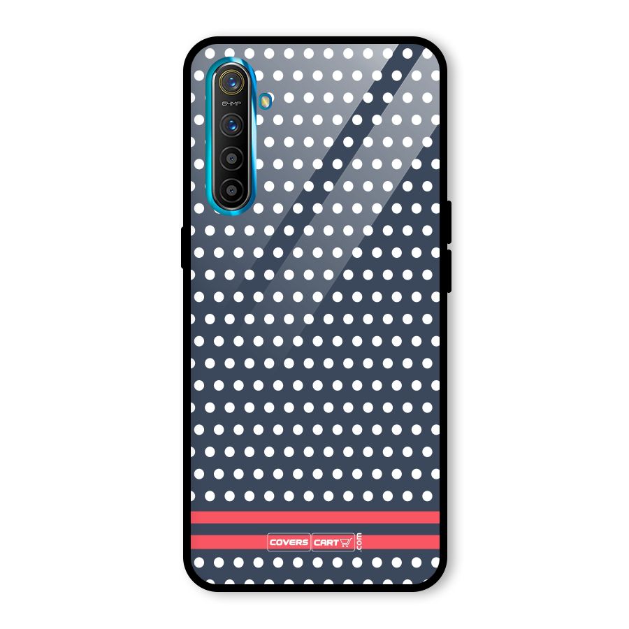 Classic Polka Dots Glass Back Case for Realme X2
