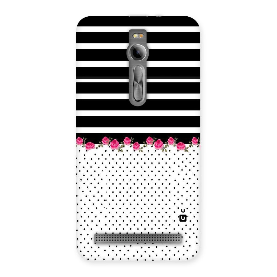Classic Polka Stripes Back Case for Asus Zenfone 2