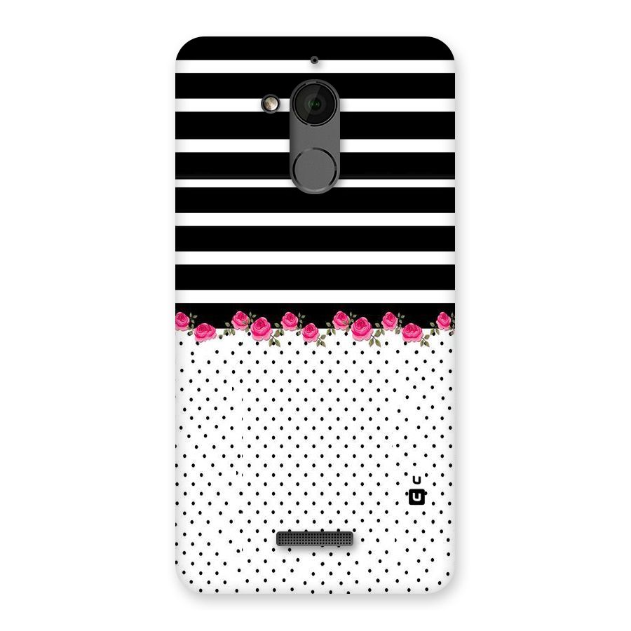 Classic Polka Stripes Back Case for Coolpad Note 5