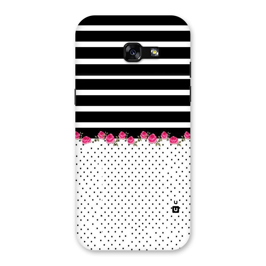 Classic Polka Stripes Back Case for Galaxy A5 2017