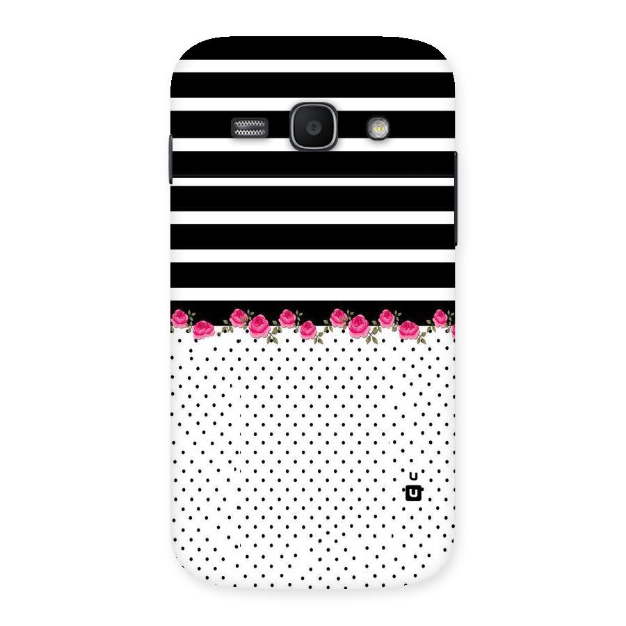 Classic Polka Stripes Back Case for Galaxy Ace 3