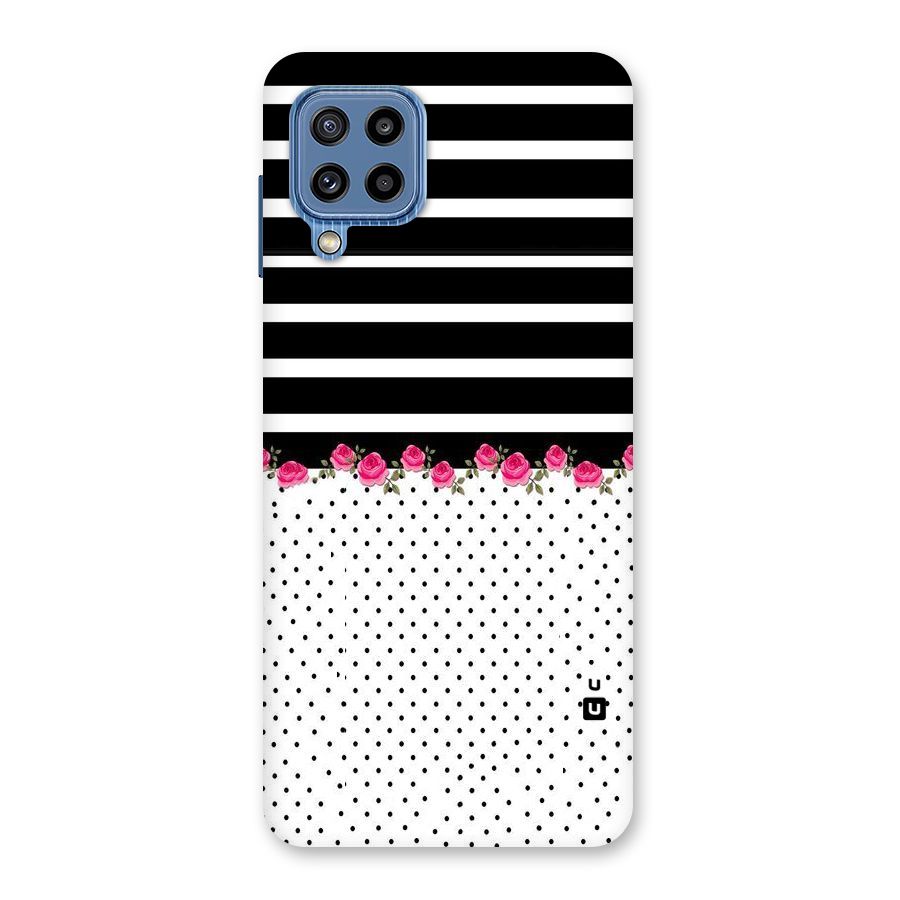 Classic Polka Stripes Back Case for Galaxy M32