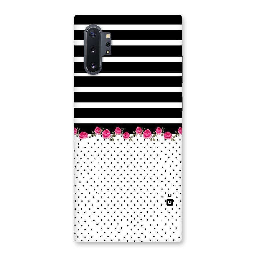 Classic Polka Stripes Back Case for Galaxy Note 10 Plus