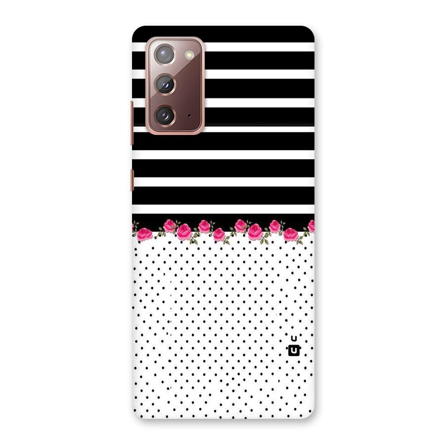 Classic Polka Stripes Back Case for Galaxy Note 20