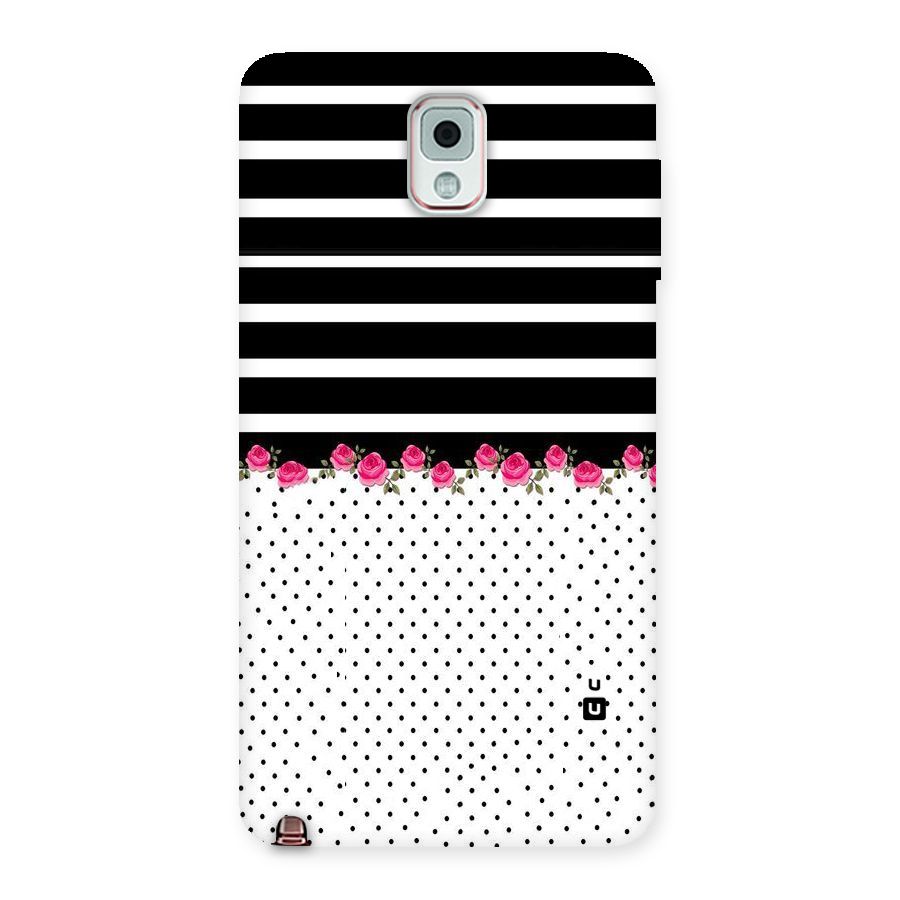 Classic Polka Stripes Back Case for Galaxy Note 3