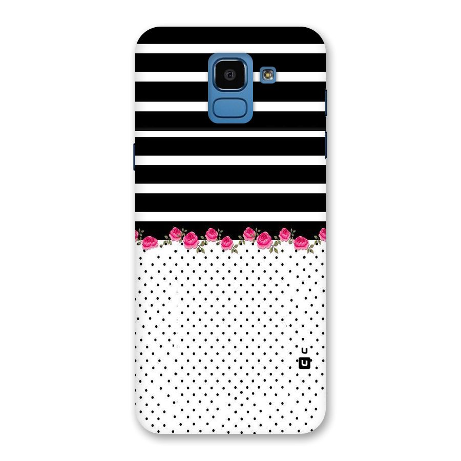 Classic Polka Stripes Back Case for Galaxy On6