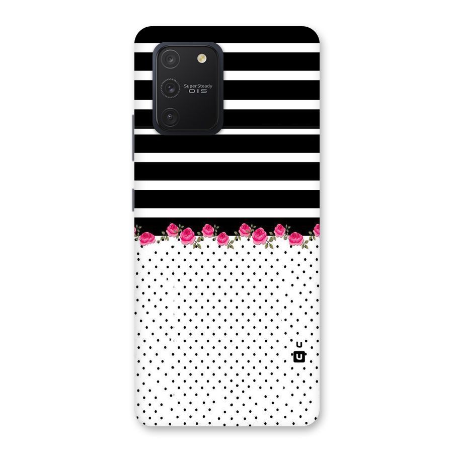 Classic Polka Stripes Back Case for Galaxy S10 Lite