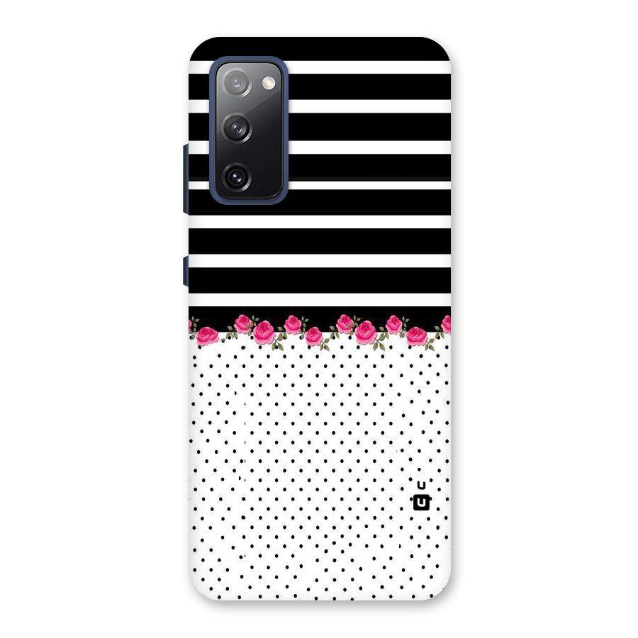 Classic Polka Stripes Back Case for Galaxy S20 FE