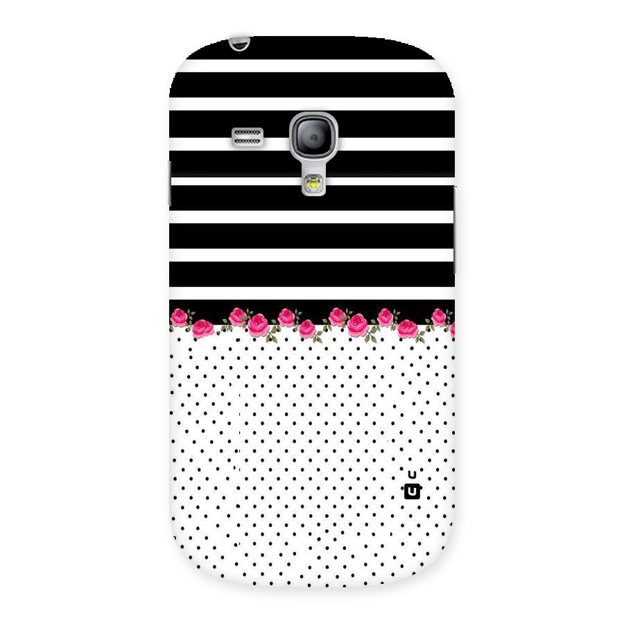 Classic Polka Stripes Back Case for Galaxy S3 Mini