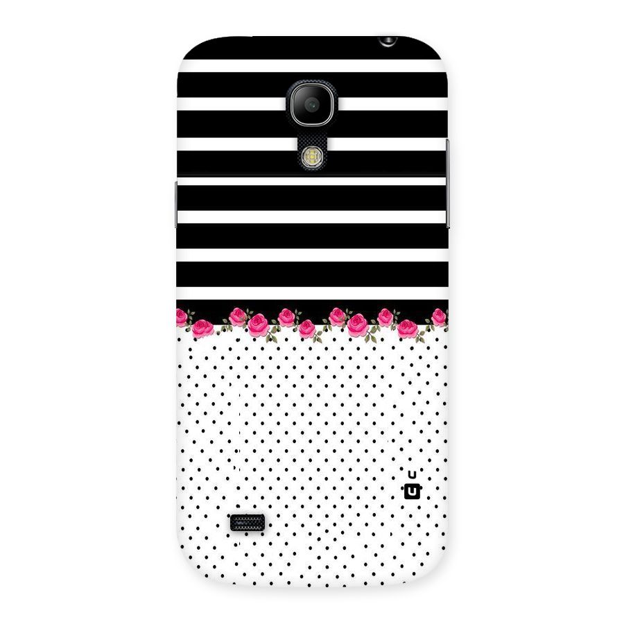 Classic Polka Stripes Back Case for Galaxy S4 Mini