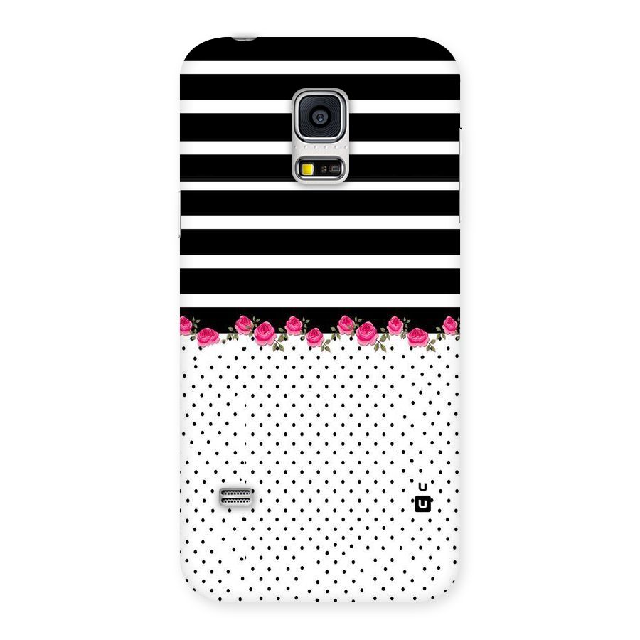 Classic Polka Stripes Back Case for Galaxy S5 Mini