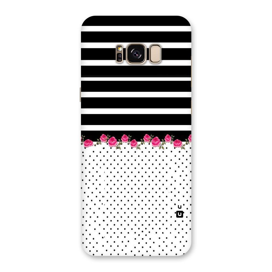 Classic Polka Stripes Back Case for Galaxy S8 Plus