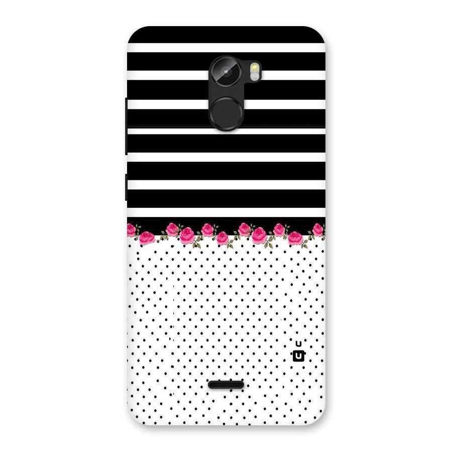 Classic Polka Stripes Back Case for Gionee X1