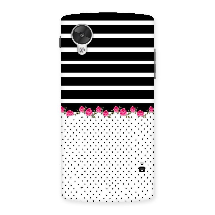 Classic Polka Stripes Back Case for Google Nexsus 5