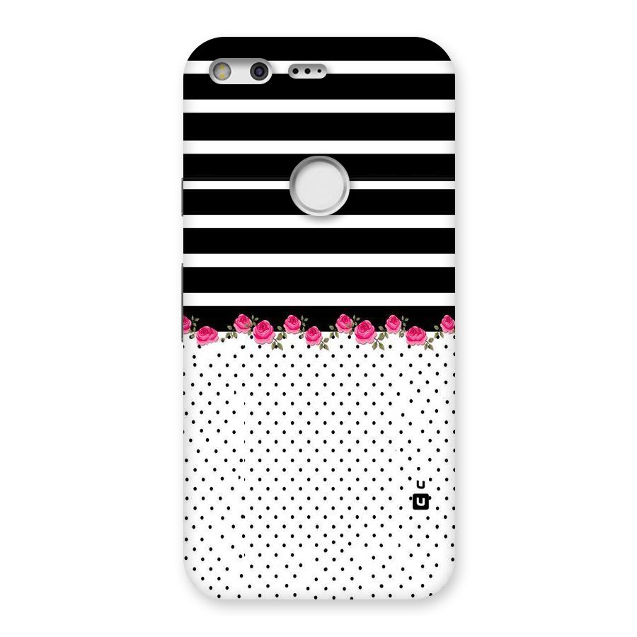 Classic Polka Stripes Back Case for Google Pixel