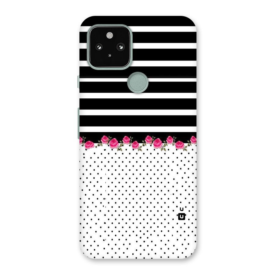 Classic Polka Stripes Back Case for Google Pixel 5