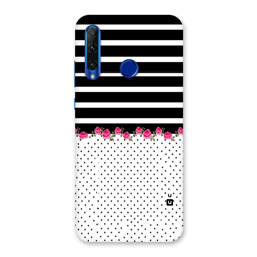 Classic Polka Stripes Back Case for Honor 20i