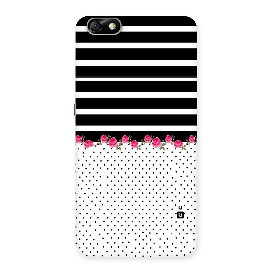 Classic Polka Stripes Back Case for Honor 4X