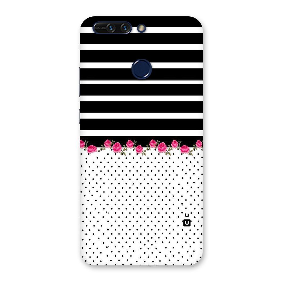 Classic Polka Stripes Back Case for Honor 8 Pro