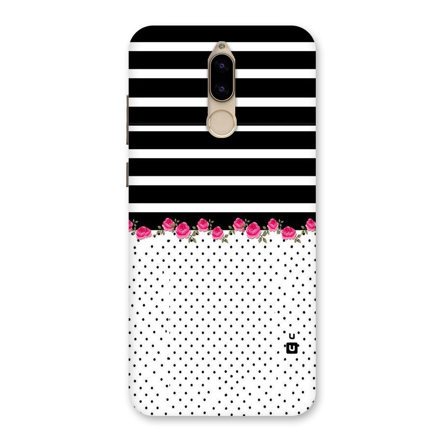 Classic Polka Stripes Back Case for Honor 9i