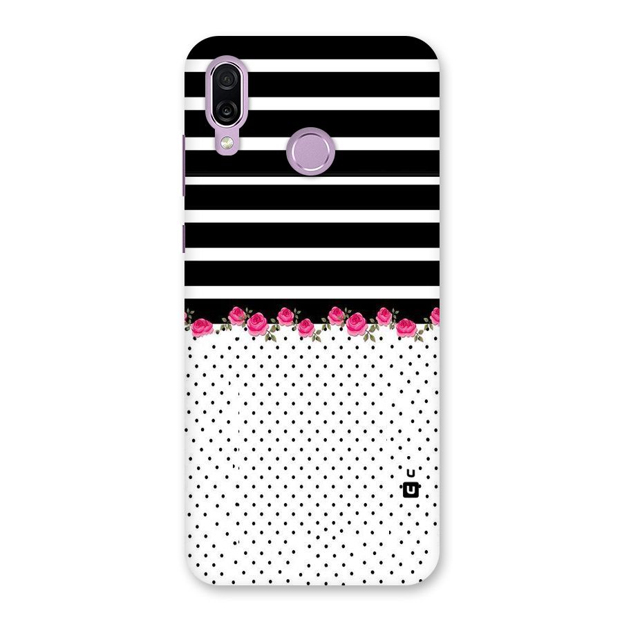 Classic Polka Stripes Back Case for Honor Play