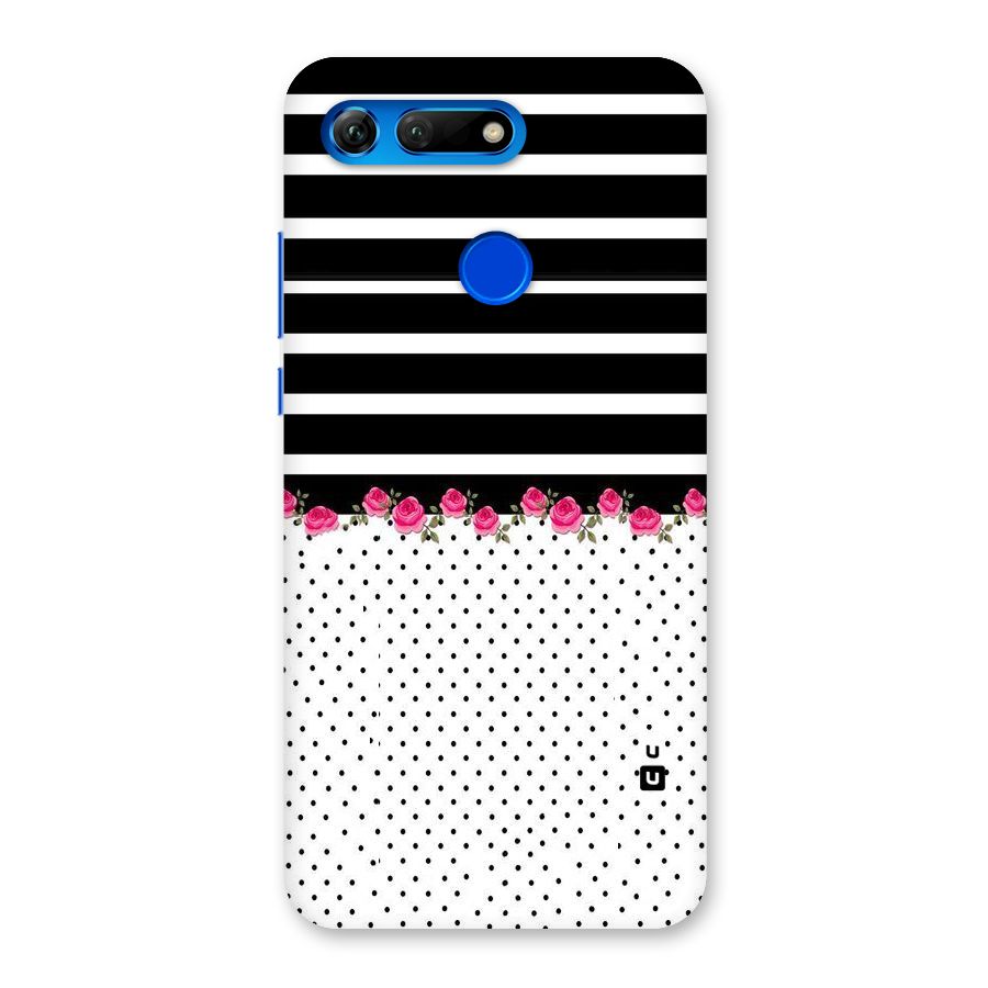 Classic Polka Stripes Back Case for Honor View 20