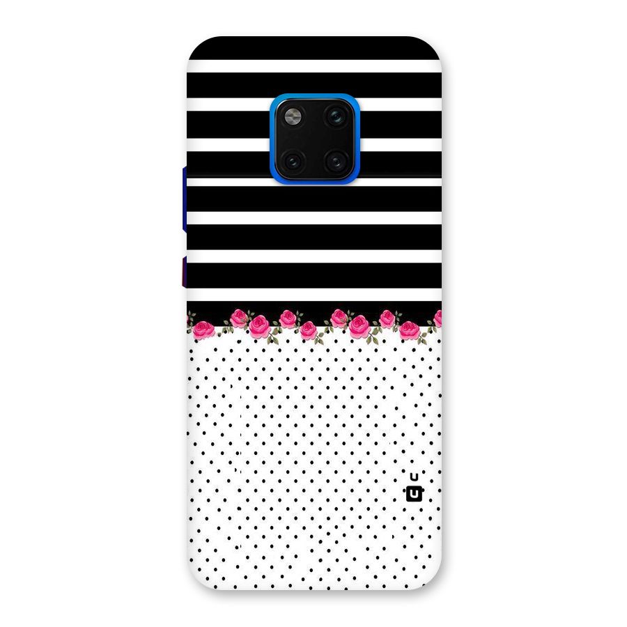 Classic Polka Stripes Back Case for Huawei Mate 20 Pro