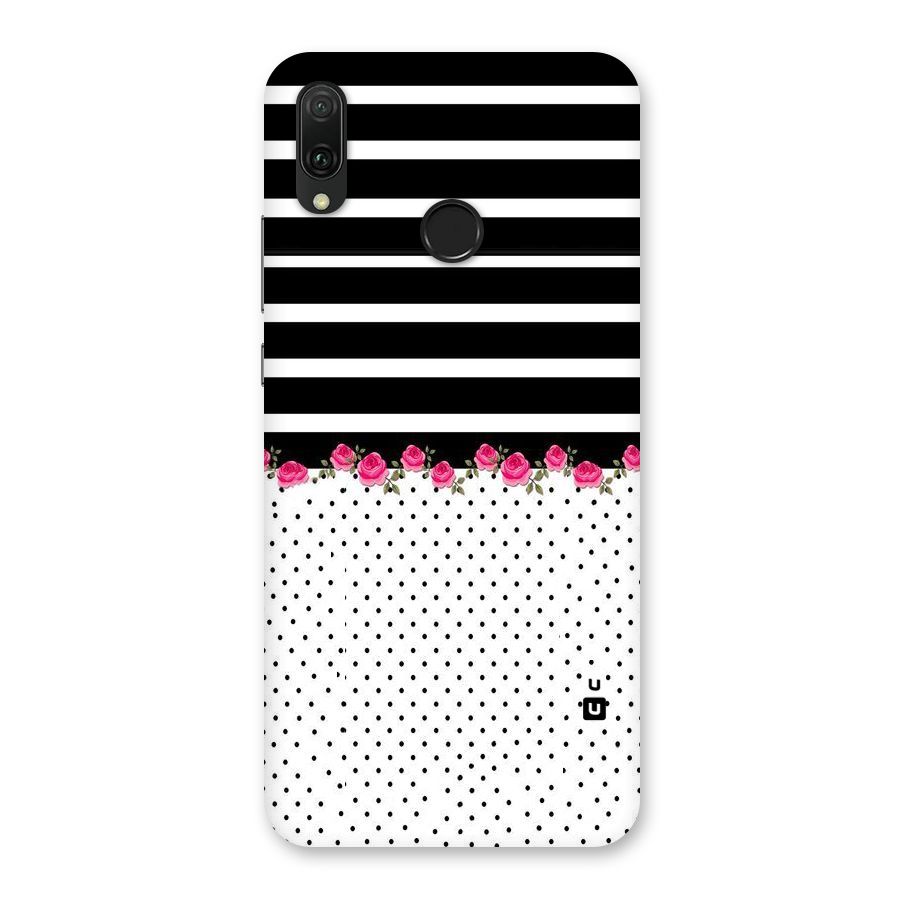 Classic Polka Stripes Back Case for Huawei Y9 (2019)