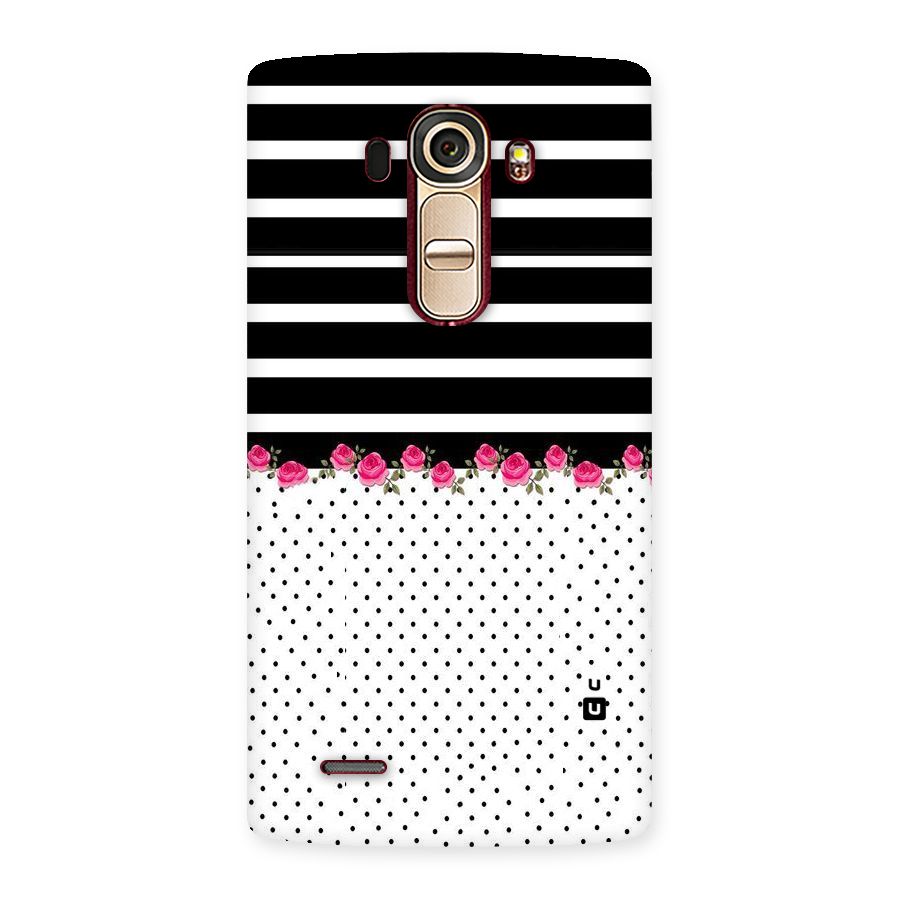 Classic Polka Stripes Back Case for LG G4